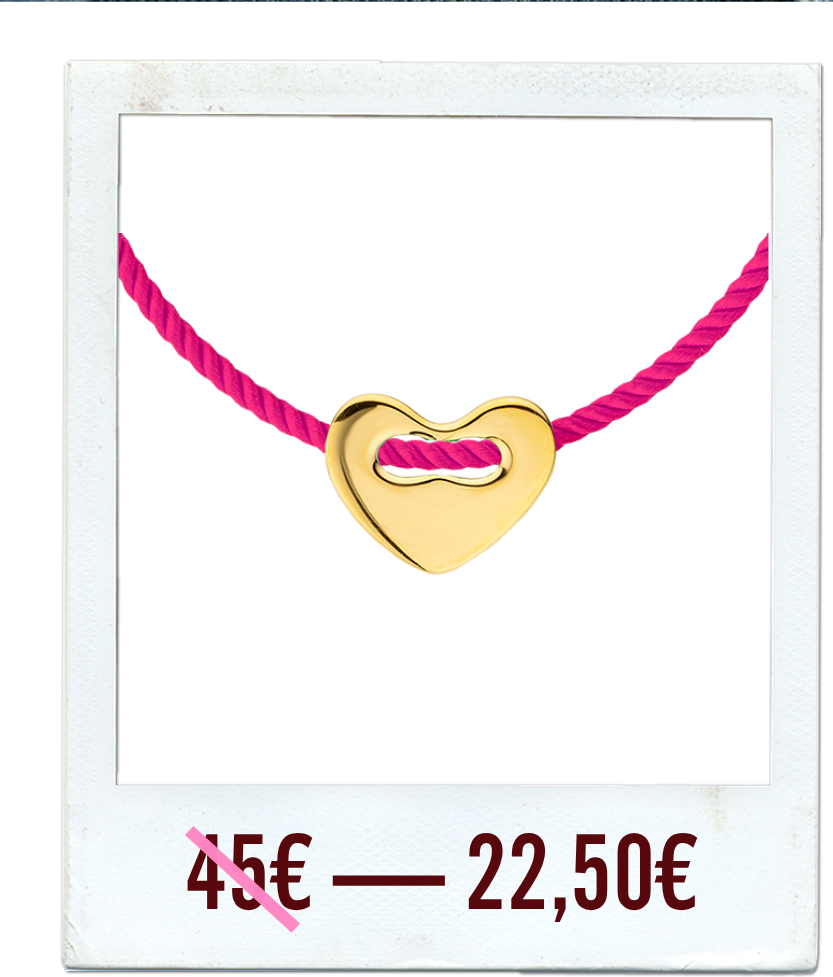 COLLIER - FUCHSIA CORAZON