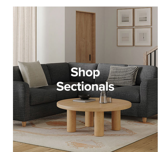 Shop Sectionals.
