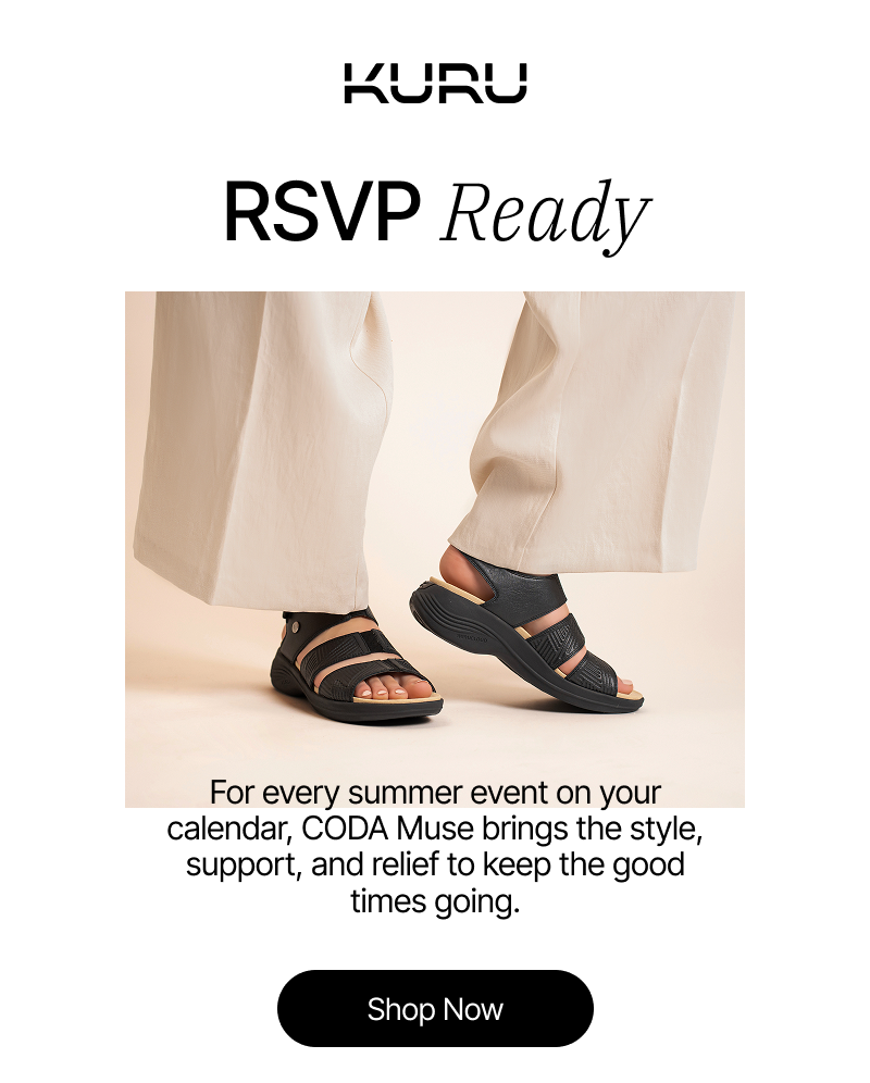 CODA Muse - The trendy sandal that does it all.