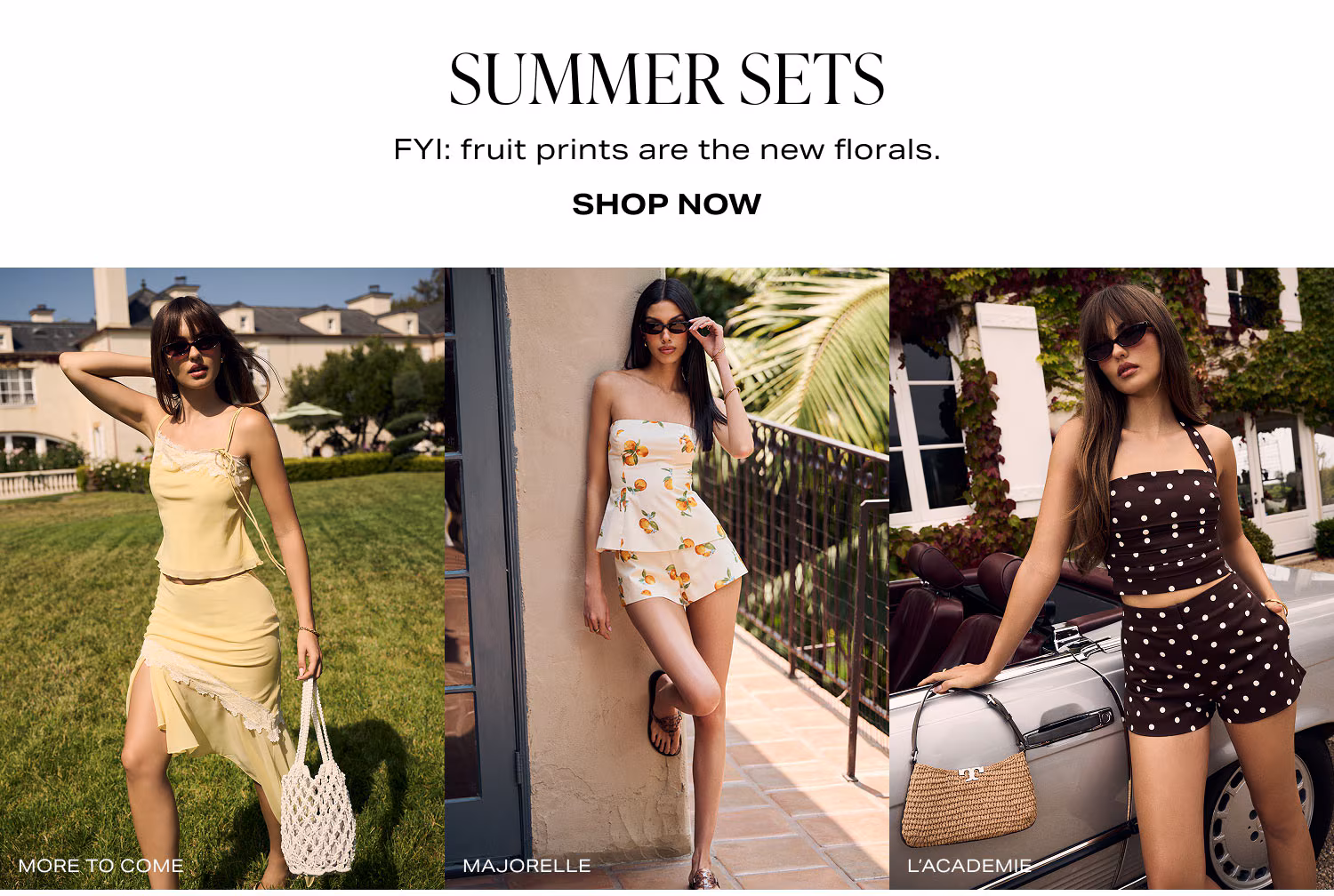 Shop Summer Sets