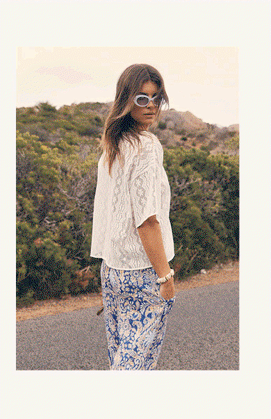 Leonora Lace Tee