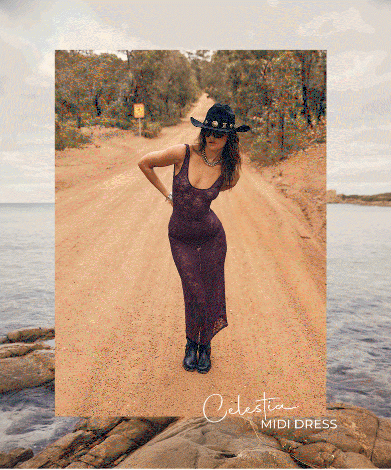 Celestia Midi Dress