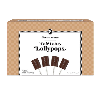 Café Latté Lollypops