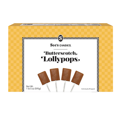 Butterscotch Lollypops