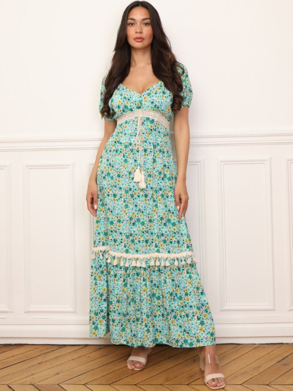 Robe à fleurs