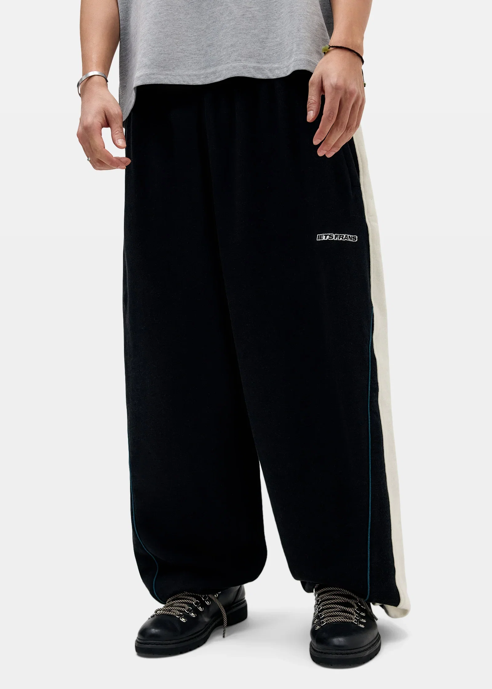 Image of IF Panelled Harri Baggy Joggers