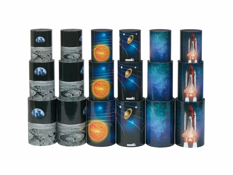 Excellerations® Space Cylinders - Set of 18