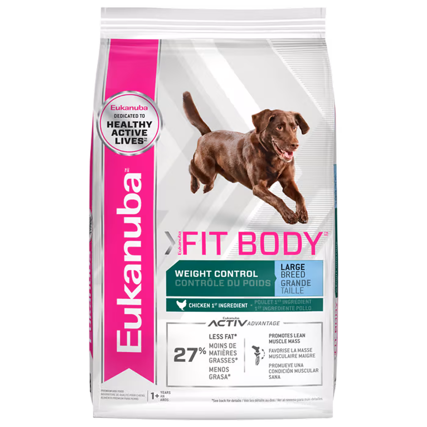Eukanuba Fit Body Weight Control Large Breed Dry Dog Food
