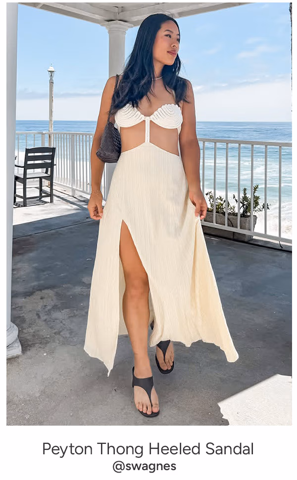 Peyton Thong Heeled Sandal
