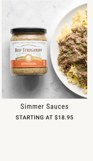 Simmer Sauces - Starting at $18.95