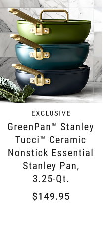 Exclusive - GreenPan™ Stanley Tucci™ Ceramic Nonstick Essential Stanley Pan, 3.25-Qt. - $149.95