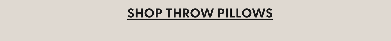 Shop Throw Pillows
