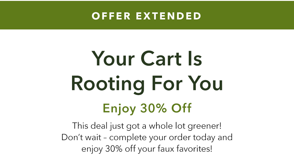 Your Cart Is Rooting For You