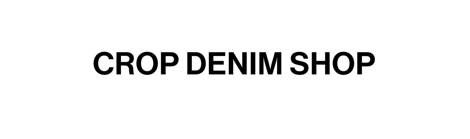 Crop Denim Shop