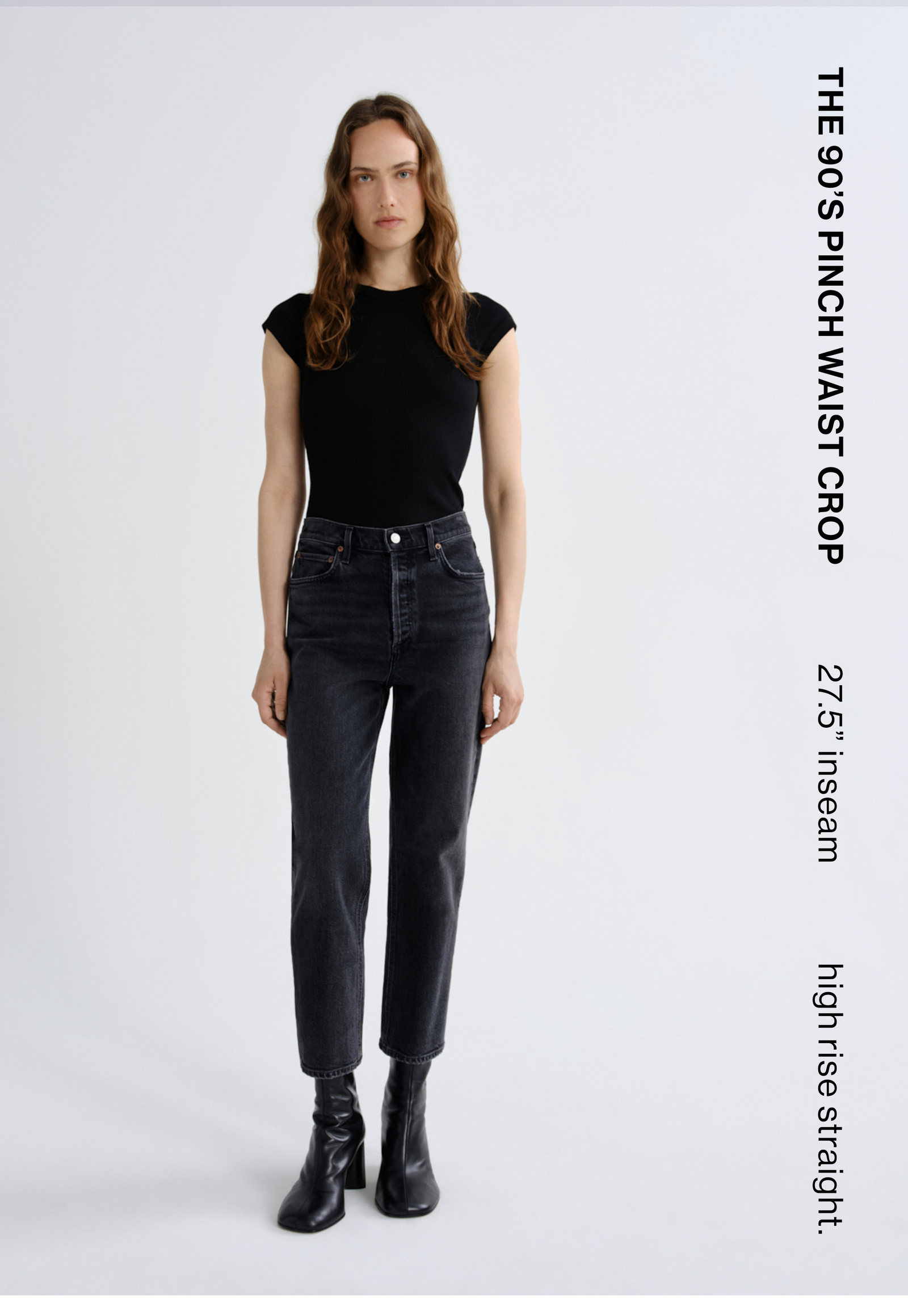 The 90's Pinch Waist Crop