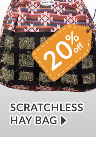 Scratchless hay bag sale