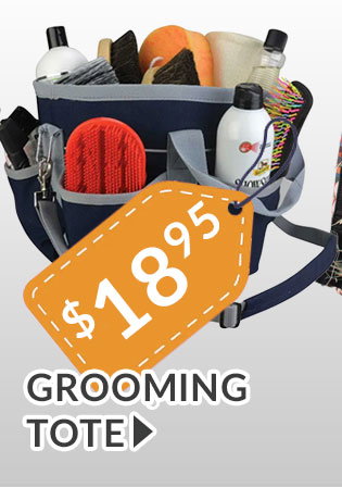 Grooming tote sale
