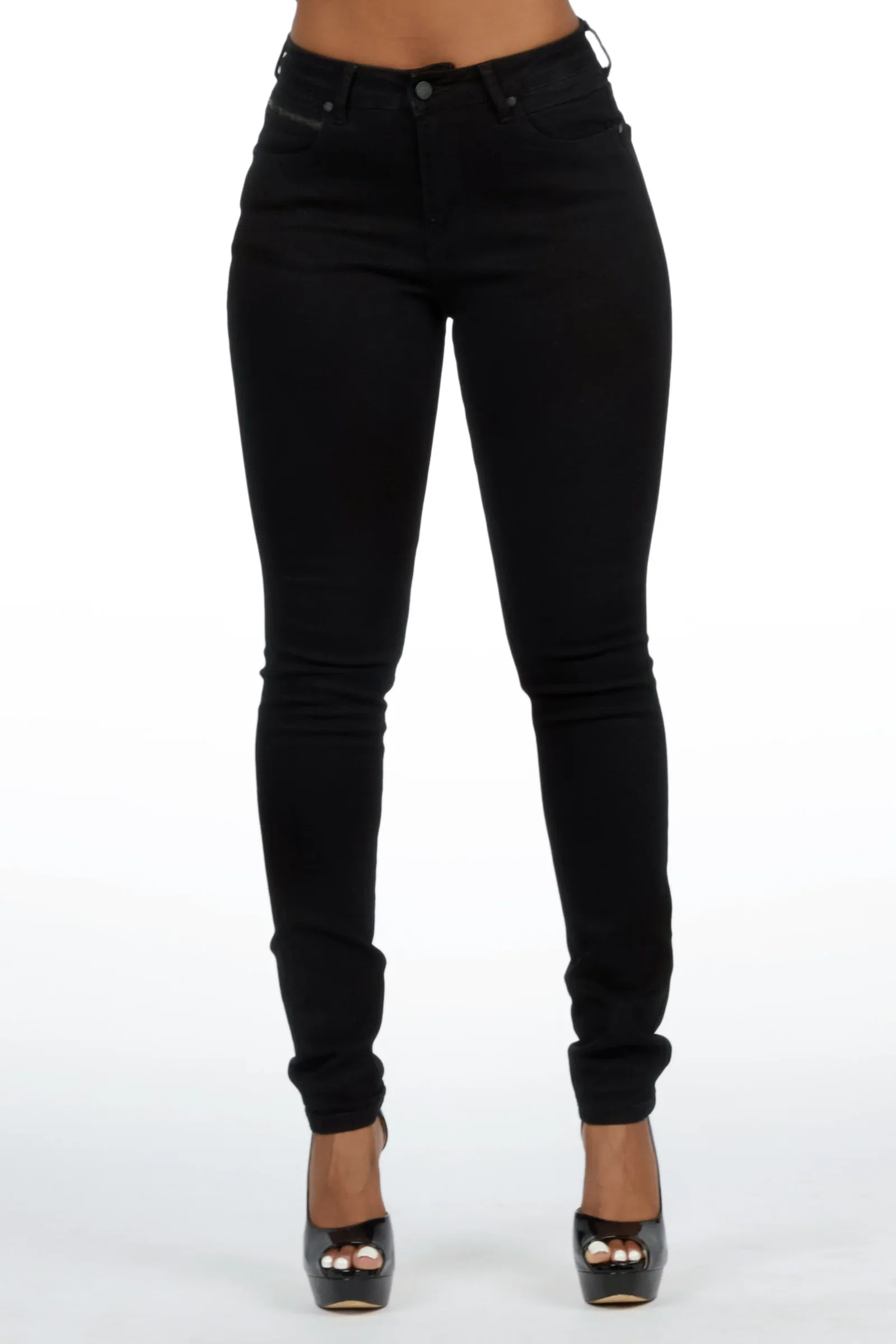 Image of Keshona Black High Rise Stretch Skinny Jean