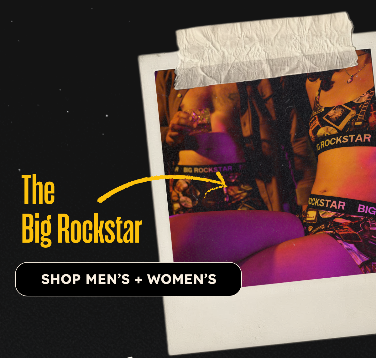 The Big Rockstar. Shop Mens + Womens