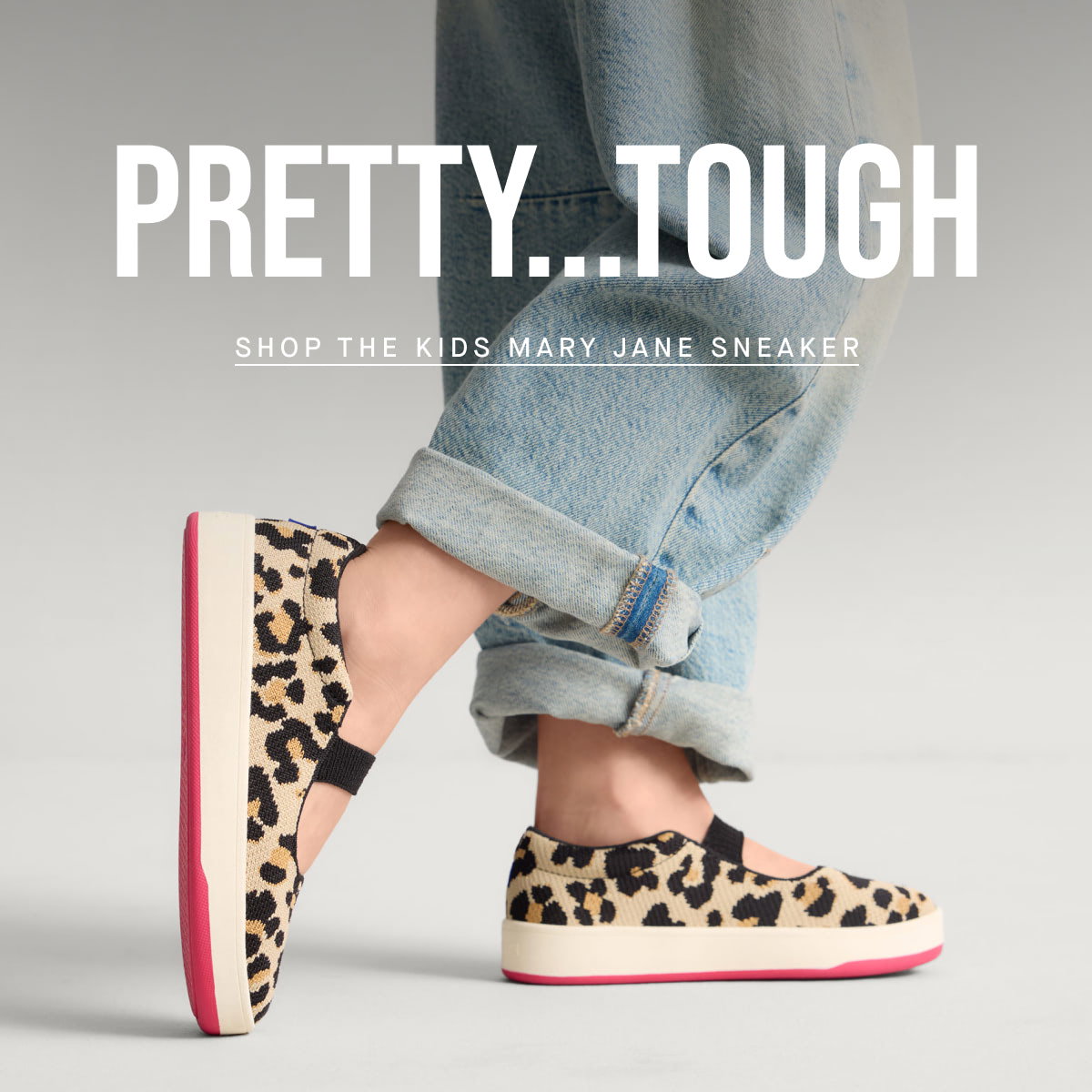 Pretty...tough SHOP THE KIDS MARY JANE SNEAKER