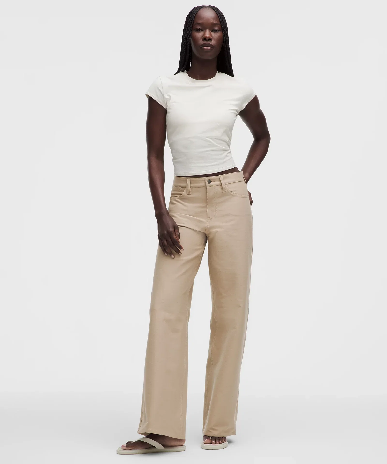 EasyFive Low-Rise Classic Wide-Leg Pant *Regular