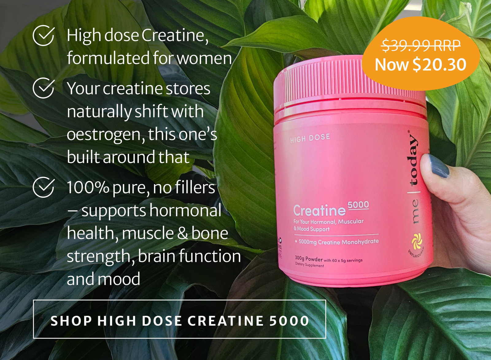 Shop Me Today High Dose Creatine 5000