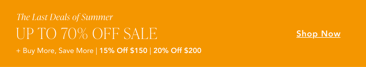 Up To 70% Off Deal