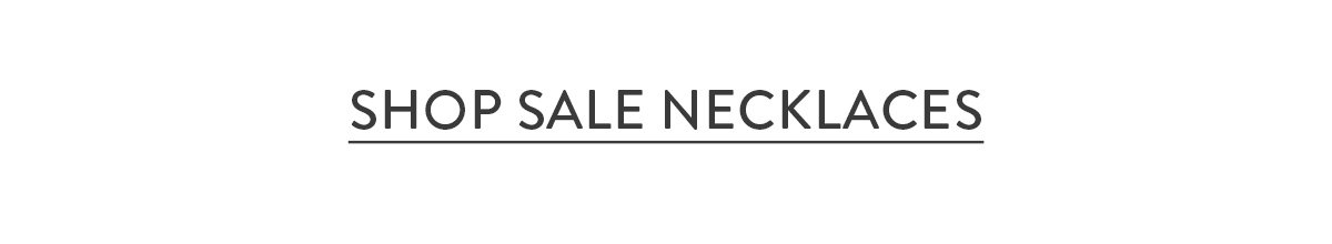 Shop Sale Necklaces