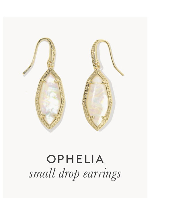 Ophelia small drop earrings