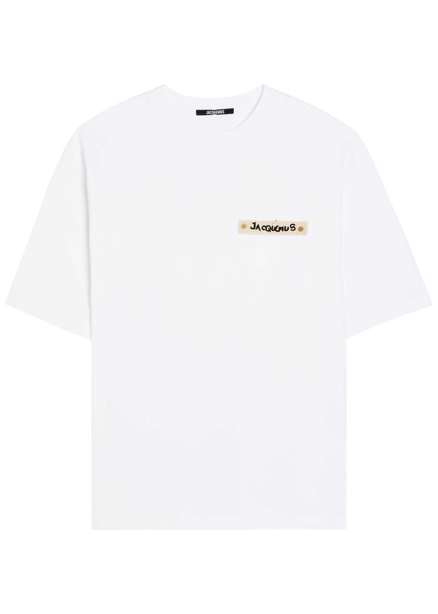 JACQUEMUS Le T-shirt Plage cotton-blend T-shirt
