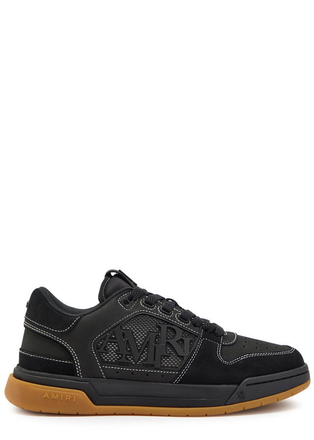 AMIRI Classic logo-appliquéd suede sneakers