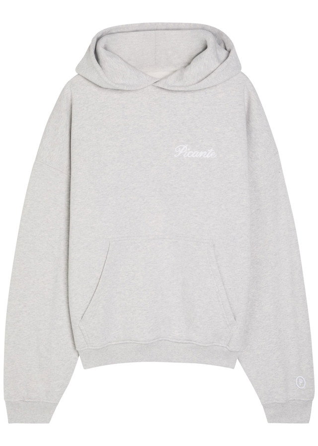 PICANTE Tailor embroidered hooded cotton sweatshirt