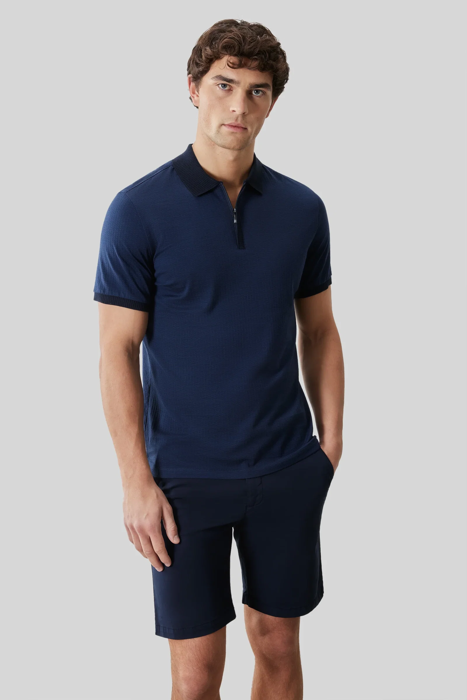 Image of Whistler Short Sleeve Covered Placket Polo