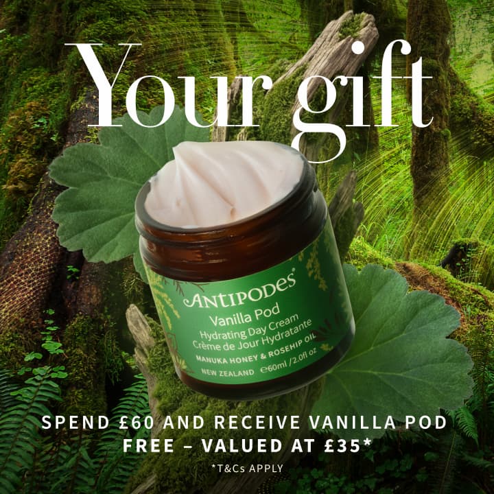 Spend £60 on full-size skincare or haircare and enjoy a full-size day cream valued at £35