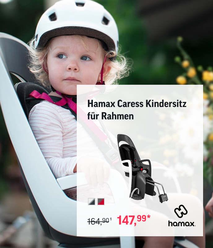 Hamax Caress Kindersitz für Rahmen