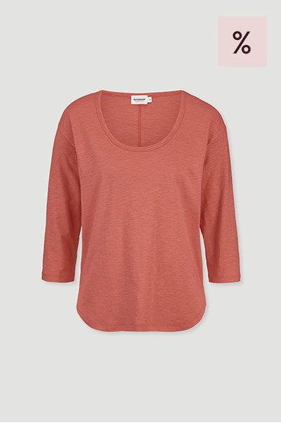 Light Slub Longsleeve Relaxed aus reiner Bio-Baumwolle