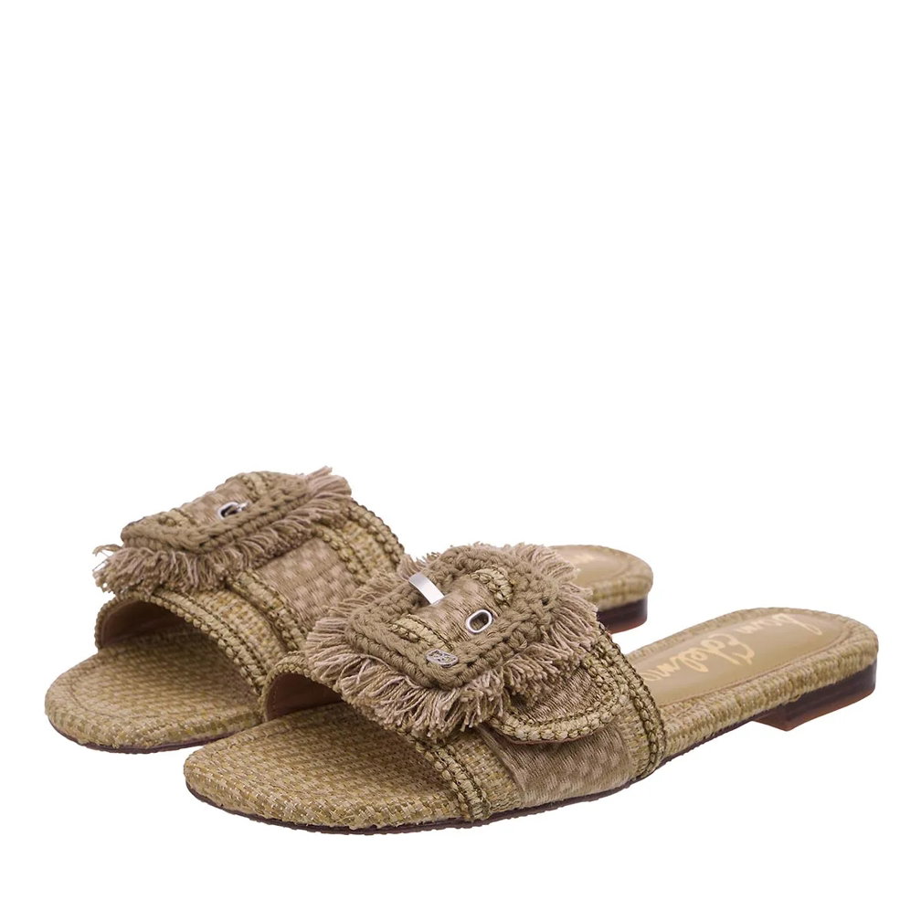 Sam Edelman Bambi Playa Green Multi Slides