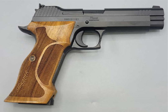 Sig Sauer P210 9mm Luger 4.75" Single Action 8+1