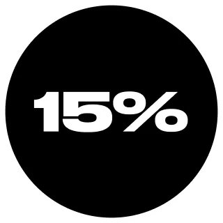 15% off your first order*