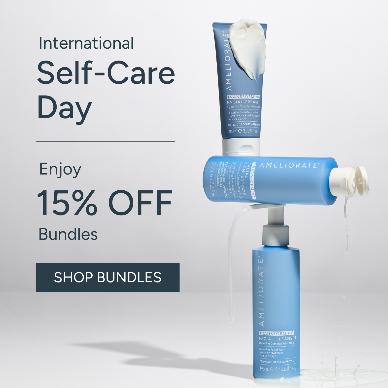 International Self Care Day - Shop 15% off bundles