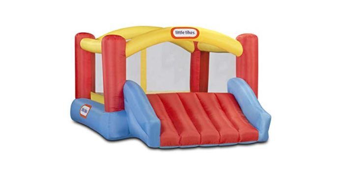Little Tikes Jump 'n Slide Inflatable Bouncer Incl...