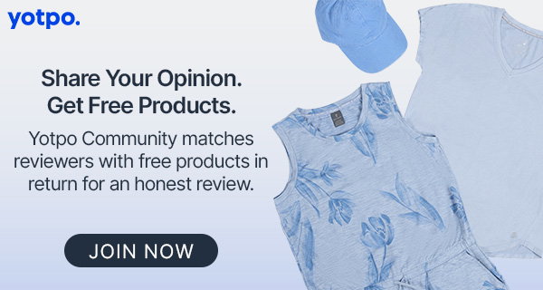 get free products in return for a review