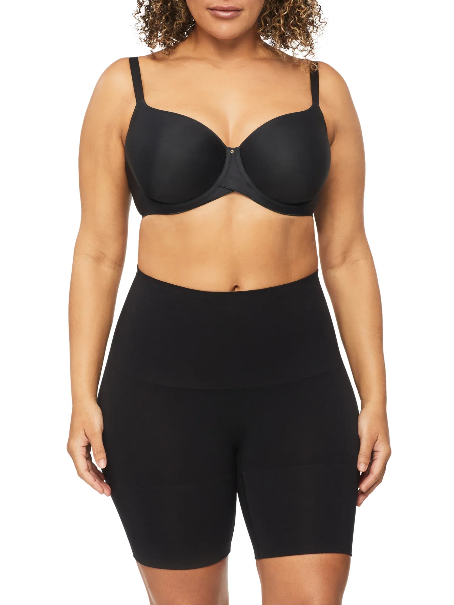 Image of Bamboo Essentials Waisted Thigh Shaper