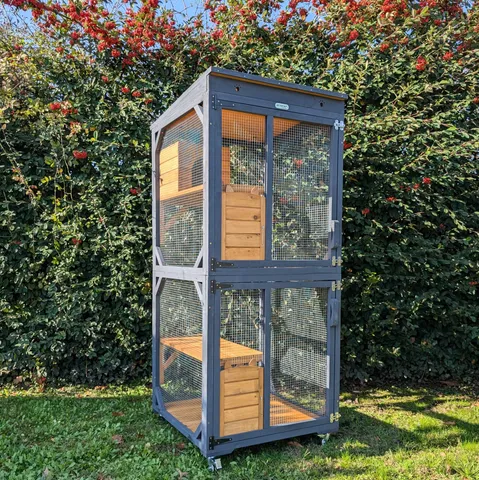 Catio Balcon modulable pour Chat version 1 - Kat Venture