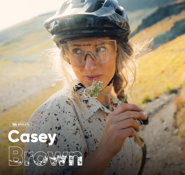Meet Casey Brown, and Outdoor Research athlete who participates in mountain biking. 