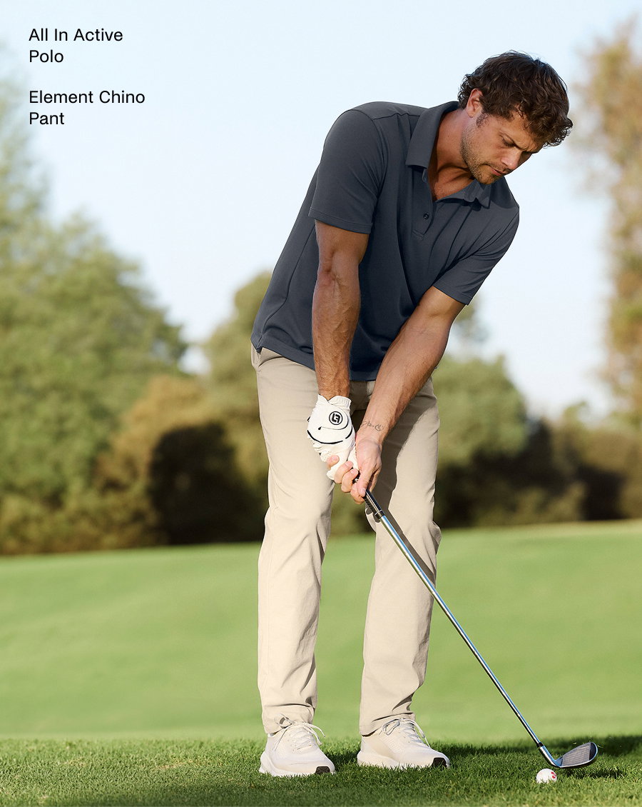 All In Active Men's Polo