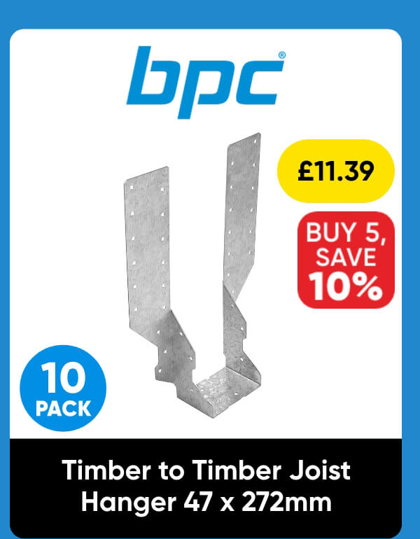 Timber to Timber Joist Hanger 47 x 272mm