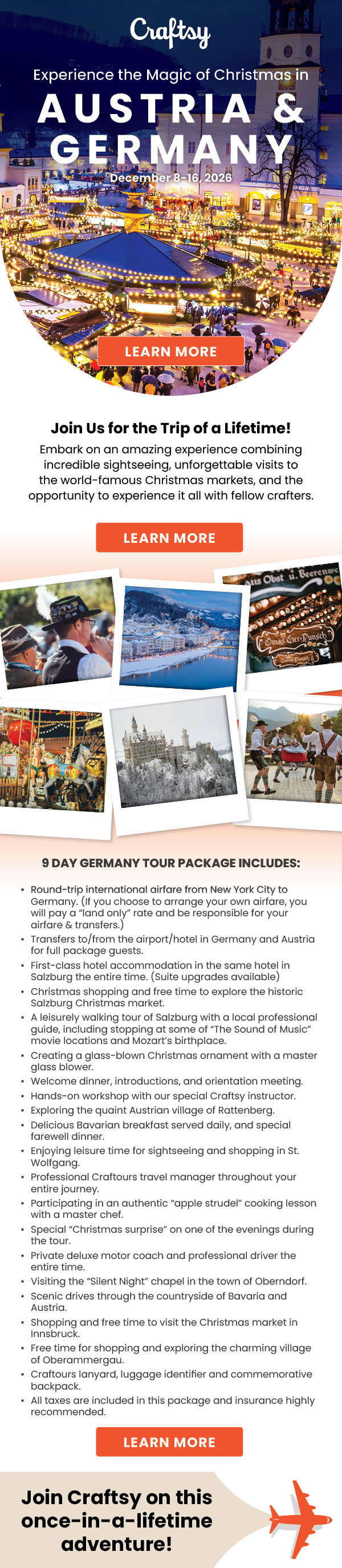 Experience the magic of Christmas in Germany/Austria