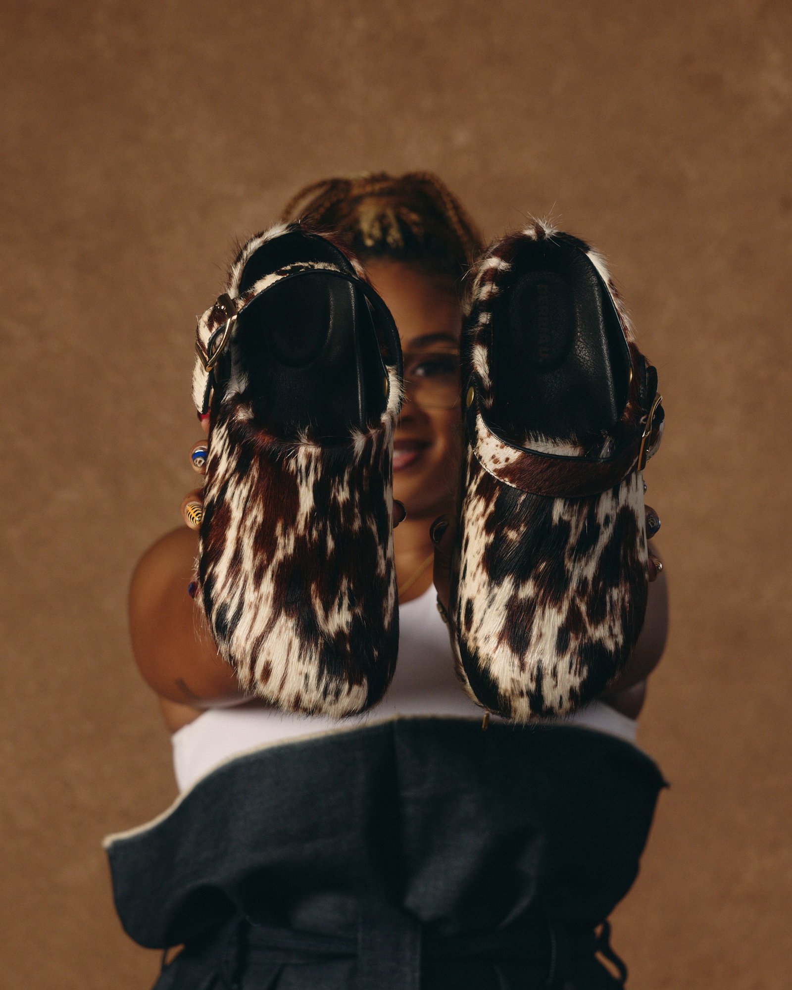 Dark Horse Platform Clog × Derria Underwood