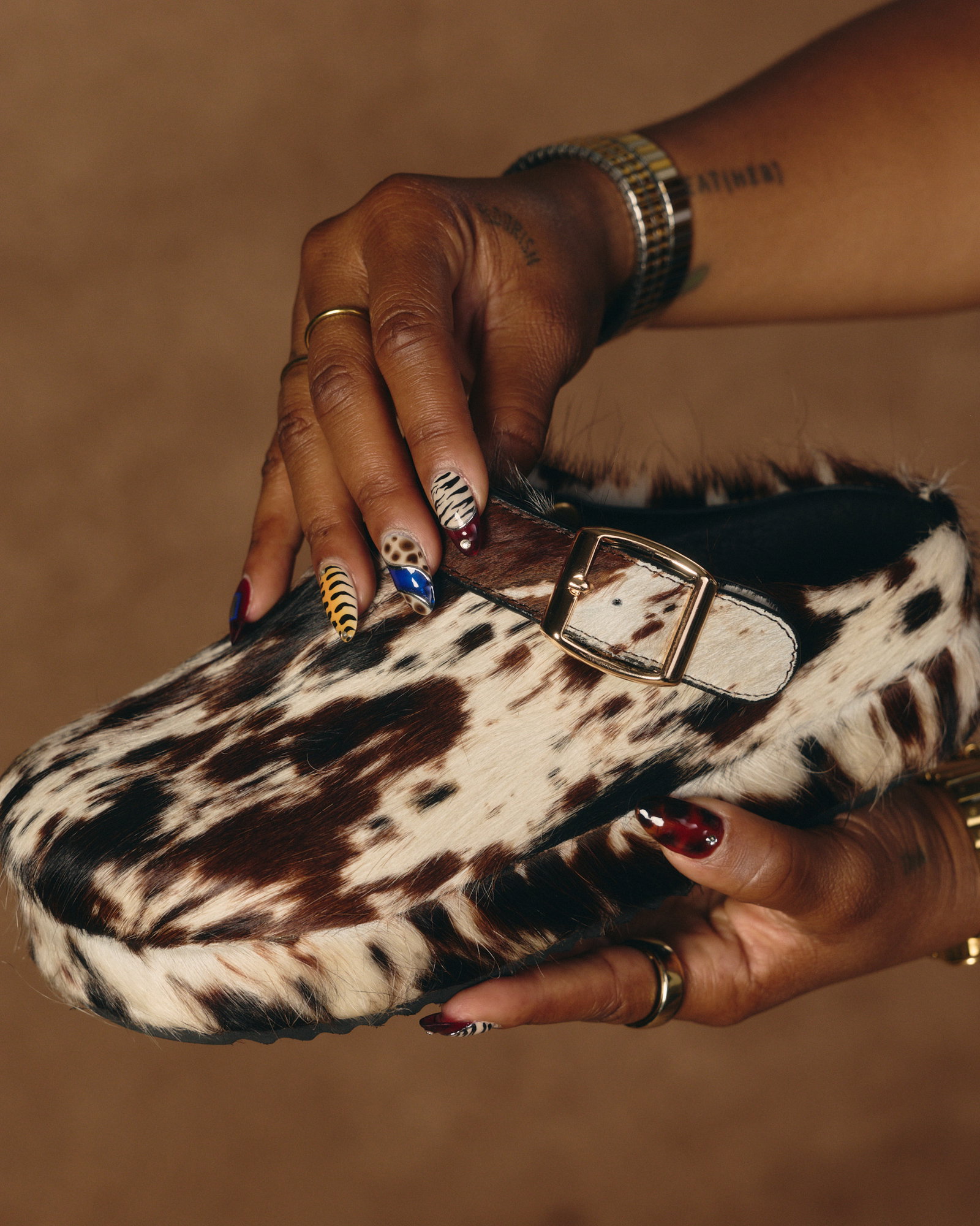 Dark Horse Platform Clog × Derria Underwood